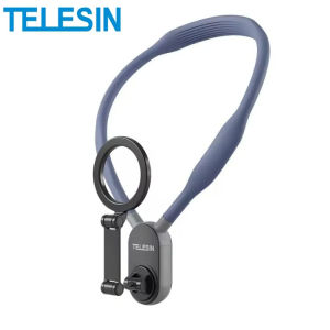 TELESIN Silicone Magnetic Neck Mount Quick Release Hold for IPhone 15 14 13 12 11 10 SAMSUNG HUAWEI XIAOMI Phone Accessories