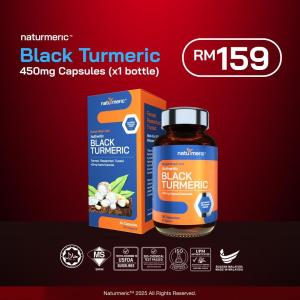 Naturmeric Black Turmeric Capsule (450mg)