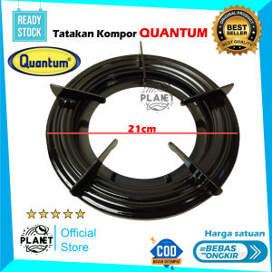 TATAKAN KOMPOR GAS QUANTUM BULAT KAKI 5 TEBAL TERMURAH
