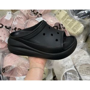 Dép lê quai ngang đế cao 6cm Cross Classic CRUSH Slide dép nhựa nguyên khối siêu bền siêu nhẹ cực tôn dáng
