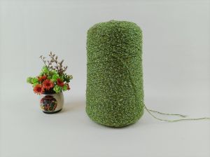 Charlie fabricไหมพรม2เส้นเป็นไหมพรมสีเขียวและสีดำแซมเขียว ไหมพรมของญี่ปุ่นเนื้อดีสีสวย พร้อมส่ง