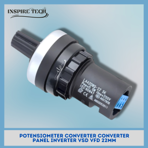 Potensiometer 5K & 10K PRECISION Converter Panel Inverter VSD VFD 22mm Pontentiometer Panel Potensio Knob