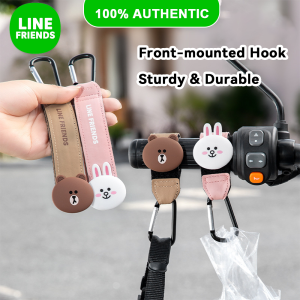 LINE FRIENDS Motorcycle Handlebar Hook Universal E-Bike for Helmet Bag LFB219/LFB215