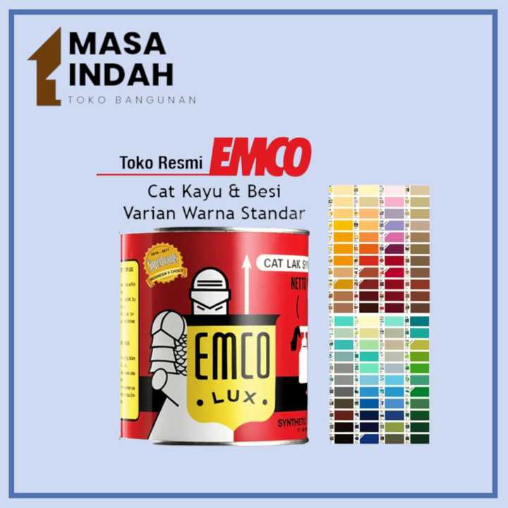 Emco Lux Cat Kayu Dan Besi 1 Kg Standart Lazada Indonesia 6855