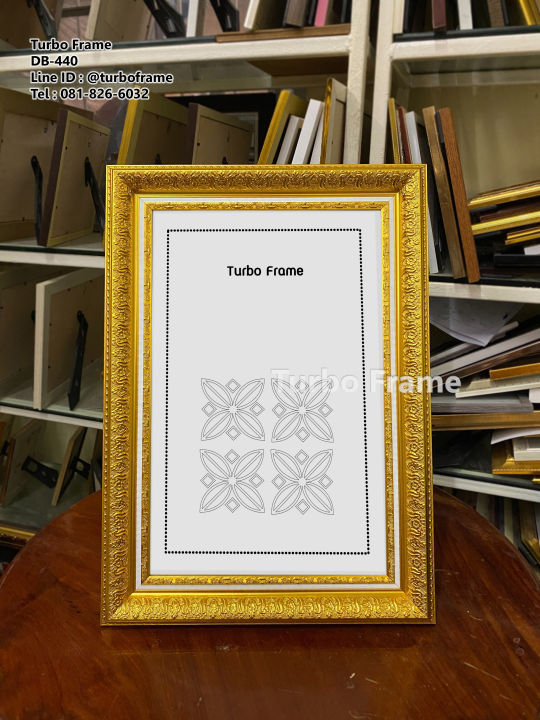 Turbo Frame กรอบรูปสำหรับใส่ภาพ ขนาด 8x10 8x12 A4 10x12 12x15 12x16 A3 ...
