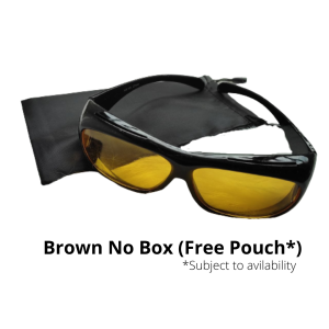 HD Anti Glare Driving Glasses Day & Night Vision Fit Over Prescription Glasses UV Protection