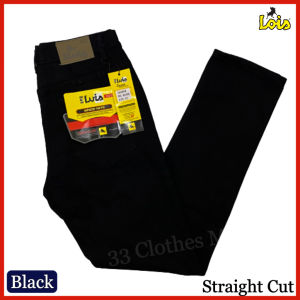 SELUAR JEANS LELAKI LUIS SIZE 29~48 / MEN JEANS STRAIGHT CUT / SELUAR JEANS BLACK BLUE / SELUAR JEANS MURAH