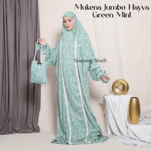 Mukena Terusan Dewasa Jumbo Hayva