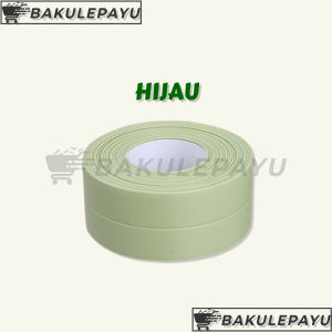 PEREKAT TAPE LAKBAN ANTI JAMUR AIR MINYAK PVC WASTAFEL DAPUR KAMAR MANDI SELA SIKU