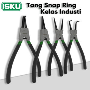 ISKU TOOLS Special Tang Snap Ring Set 4pcs Tang Circlip 7 Inch Set Tang Circlip Bengkok