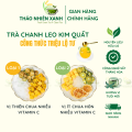 (COMBO 10, 20, 30 gói) Trà chanh dây kim quất, chanh leo , nước uống trắng da Triệu Lộ Tư, sấy thăng hoa,da phát sáng, trà thanh nhiệt trà giảm cân Bổ Sung Vitamin C , giữ dáng đẹp da giảm cân , hết mỡ giữ vòng eo nhỏ dáng đẹp dáng xinh -THẢO NHIÊN XANH. 