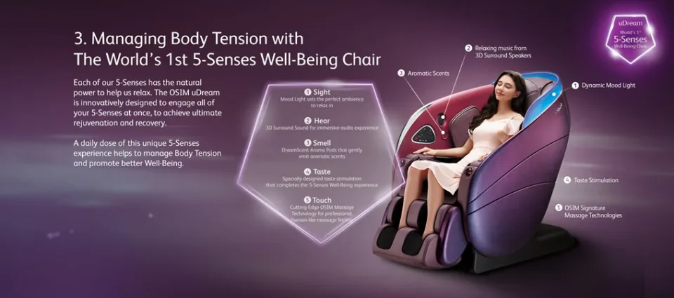 Osim Massage Chair Promotion 2021 OSIM UDream Pro Well-Being