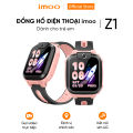 Đồng Hồ Điện Thoại Thông Minh Lắp Sim Trẻ Em imoo Z1 Xanh/ Hồng Định Vị GPS/Gọi Video Call /Nhắn Tin/ Kháng Nước IPX8. 