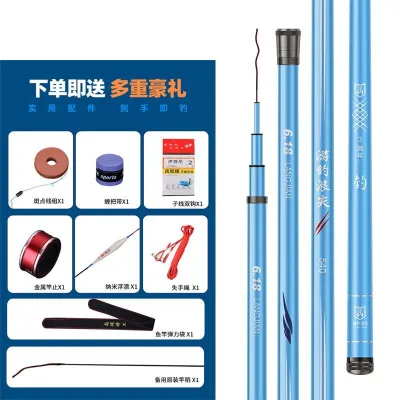 TOPEOPLE Cần Câu Cá Đang Giảm Giá Cần Câu Cá Dụng Cụ Câu Cá Ngoài Trời Bằng Sợi Carbon Cao Cầm Tay Cần Câu Tay Có Thể Thu Vào Cần Câu Cá Cần Câu Cá Siêu Nhẹ Cần Câu Cứng Joran Pancing 23020201