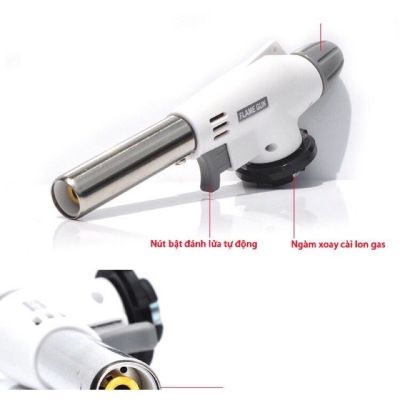 Đầu khò ga cầm tay sử dụng bình mini - Dụng Cụ Khò Gas Đánh Lửa Tự Động Dùng Với Lon Gas Mini