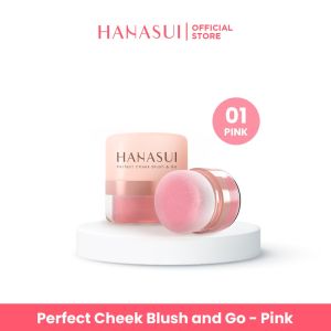 HANASUI Perfect Cheek Blush & Go Powder 2.5gr | Bedak Blush On