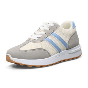 [Free Shipping] 2026 Summer New Classic Fashion Height-Increasing Rocking Sole Striped Casual Running Sports Shoes For Women