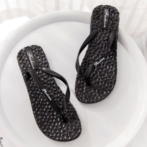 Massage-Soled Flip-Flops For Women Student Sandals Summer Fashion New Style Slippers Home Floral Beach Sandals