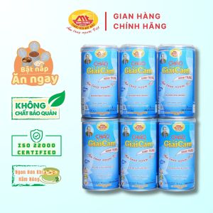 Cháo giải cảm Minh Trung 365g - Cháo Giải Cảm 6 (combo 6 lon)
