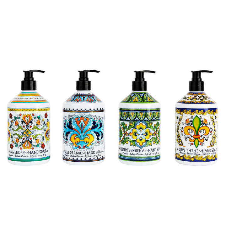 Combo Set Italian Deruta Hand Soap Collection FL OZ Each