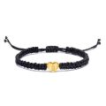 Gelang Huruf Inisial Emas 26Huruf Gelang Couple Gelang Tangan Rajut Tail Gelang Bracelet. 