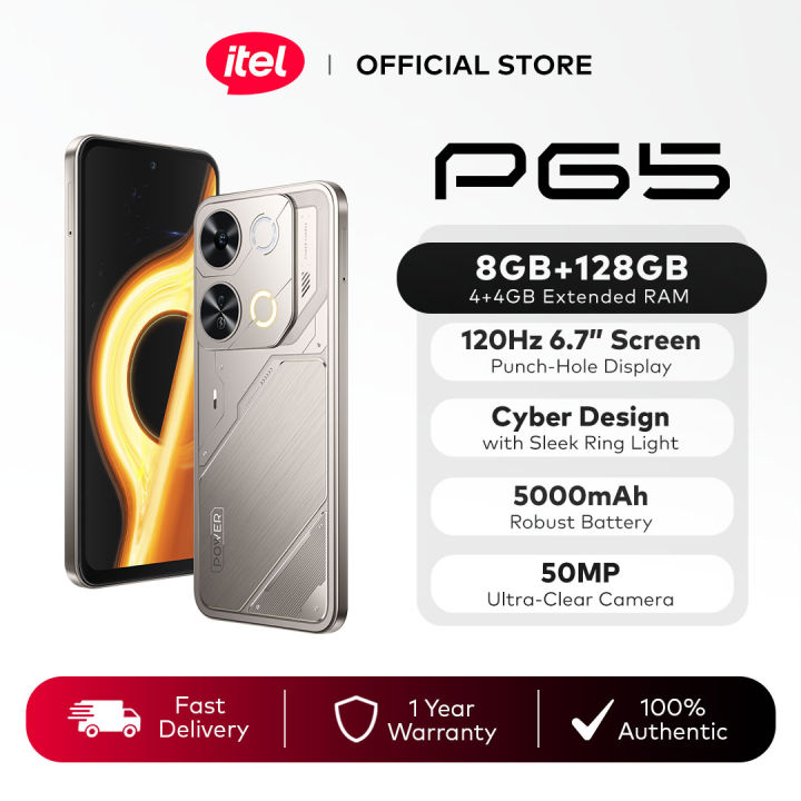 シムフリー itel P65 12G※/256G OS14 ips 120Hz itel P65 RAM 8GB (4+4GB
