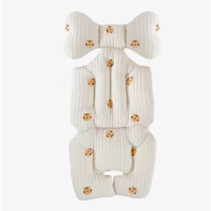 Baby Stroller Cushion Liner Breathable Soft Cotton Newborn Car Seat Cushion Pad Universal Infant Pushchair Mattress Mat Kid Pram Accessories