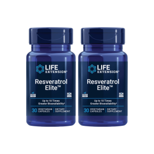 Resveratrol Elite 30 Caps Life Extension Heart & Brain Support