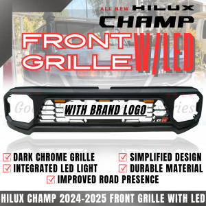 GECA MODIFIED GRILLE HILUX CHAMP 2024-2025 THCHFG02 (11960)
