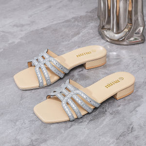【LZ16】NEW KOREAN SIMPLE SANDALS FOR WOMEN WITH HEELS AND HIGH QUALITY