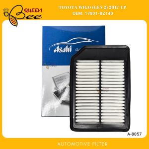 QUEENBEE TOYOTA WIGO (GEN 2) 2017-UP Air Filter Cleaner 17801-BZ140 A-8057 Asahi