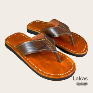 Leatherista Lokal Lakas (Leather Slippers for Men)