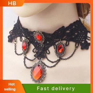 HB StarryBaby🍼Gift💕 1pc Vintage Choker Necklace Gothic Jewelry Necklaces Pendants False Necklace