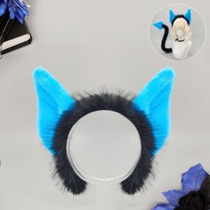 YOUSHI TOP Bentable Halloween Costume Cosplay Props 3D Furry Devils Sweetheart Tail Fashion with Belt Cat Ears All Saints Day