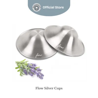 FLOW Nursing Cups / Nipple Shields /Silverette cups for Nursing Newborn