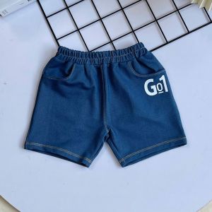 Quần đùi cho bé chất liêu thun cotton giả jean mềm mịn mát từ 10-37kg