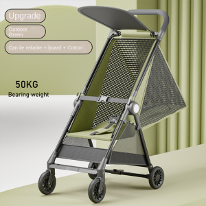 🔥【SG Ready Stock】🔥2.8KG Aluminium Baby Stroller Lightweight Cabin Size Portable Travel Boarded Foldable Kids Stroller