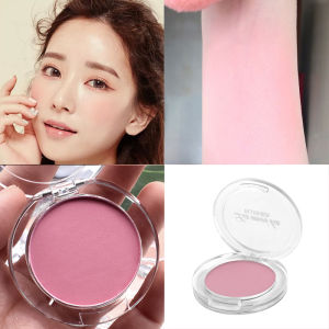 Milk Tea Blush Peach Pallete 6 Colors Face Mineral Pigment Cheek Blusher Powder Makeup Professional Contour Shadow Pink Blusher