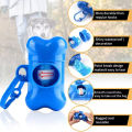DUDU Pet Trash Bags Cute Dog Puppy Pet Bone Shape Poop Waste Bags Clip Dispenser with 1Roll Bag Fresh Clean Garbage Bag for Home Outdoor. 