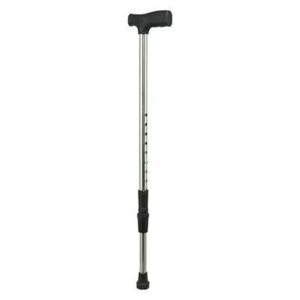 Walking Stick Aluminium Alloy Single Cane Lightweight Tungkod For Senior Adjustable Generalhome