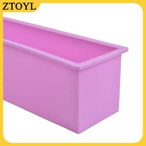 ZTOYL 1200G Silicone Xà Phòng Khuôn Hình Chữ Nhật Bánh Mì Nướng Bánh Mì Khuôn Handmade Hình Thức Xà Phòng Công Cụ