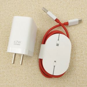 Oneplus Charger 67W EU/US Plug Original SuperVOOC Fast Charge Power Adapter USB Type C Cable For One Plus 1+ ACE Racing Nord 2 32026
