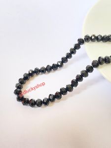 Manik kristal Ceko Mote bahan craft bapao renteng kalung Uk 6mm