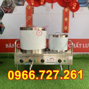 Nồi nấu phở điện đôi liền bệ 20l và 60l