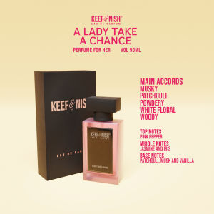 PERFUME PARFUM EDP MINYAK WANGI KEEF & NISH A LADY TAKE A CHANCE