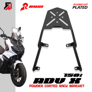 RUSI ADVENTURE X 150 I / TOPBOX BRACKET / BLACK POWDER COATED / HEAVY DUTY / ORIGINAL / MOTORCYCLE ACCESSORIES / BOXRACK