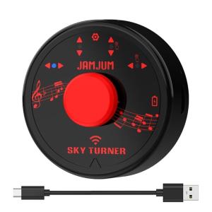 Đa chức năng yên tĩnh âm nhạc trang turners Pedal không dây có thể sạc lại trang turners xách tay bàn đạp chân trang turners