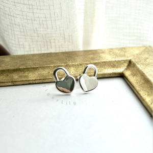 ต่างหูเงินแท้ 925 มินิฮาร์ท ต่างหูหัวใจ ต่างหูมินิมอล เงินแท้ silver 925