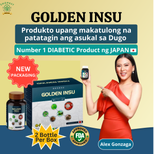 Shop037 Golden Insu (Promo) for Diabetes Lowering Blood Sugar 60 Capsule/Box HealthCare Supplement