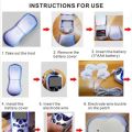 XIAOMI Digital Therapy Machine Full Body Massager Acupuncture Tens 8 Mode Electric Stimulator Acupuncture Body Massage针灸经络 按摩仪EMS按摩器按摩贴. 